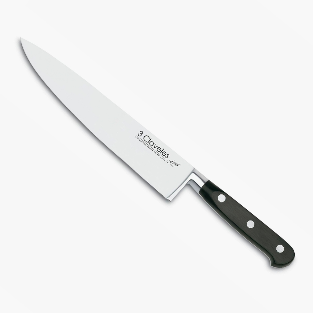 Cuchillo Forjado Toledo 3 Claveles 1533 20cm Cocinero – Marfer