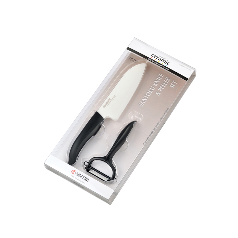Blister Chef 14 cm y Pelador Negro