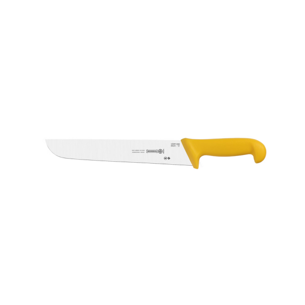  Cuchillo de cocina  Mundial (5520-12), 30.5CM, Hoja ancha y recta, Amarillo, Acero inoxidable
