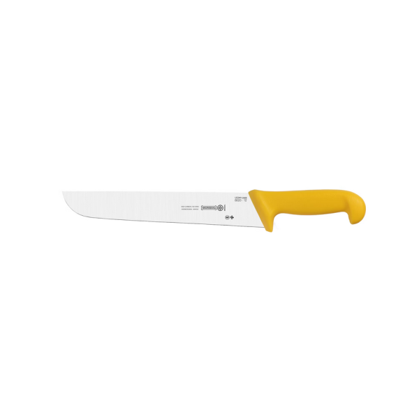  Cuchillo de cocina  Mundial (5520-12), 30.5CM, Hoja ancha y recta, Amarillo, Acero inoxidable