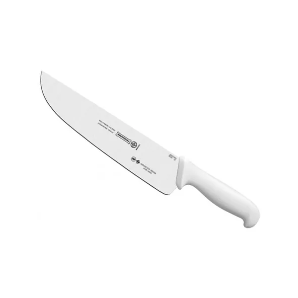 Cuchillo de cocina Mundial, (5530-12), 30,5CM, Hoja ancha y recta, Blanco, Acero Inoxidable