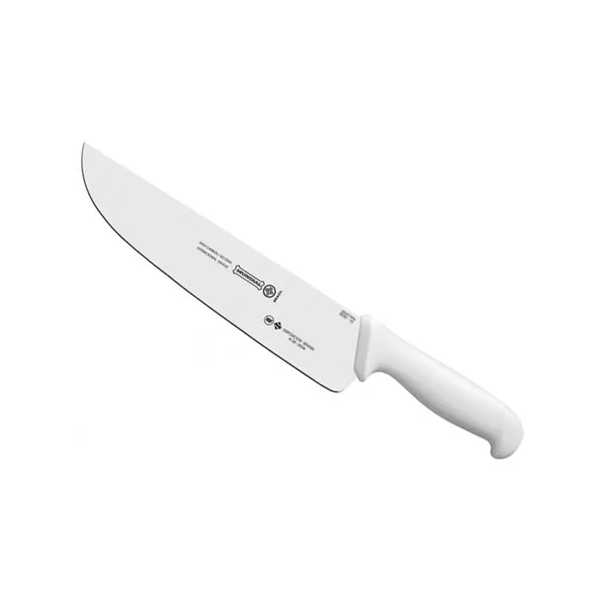 Cuchillo de cocina Mundial, (5530-12), 30,5CM, Hoja ancha y recta, Blanco, Acero Inoxidable