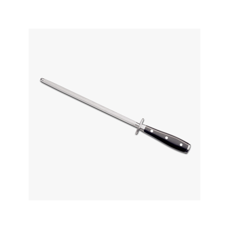 Cuchillo Wüsthof Classic Ikon chaira redonda forjada 26cm