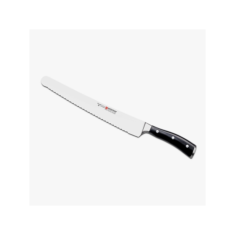 Cuchillo Wüsthof Classic Ikon pastelero 26cm diente inverso