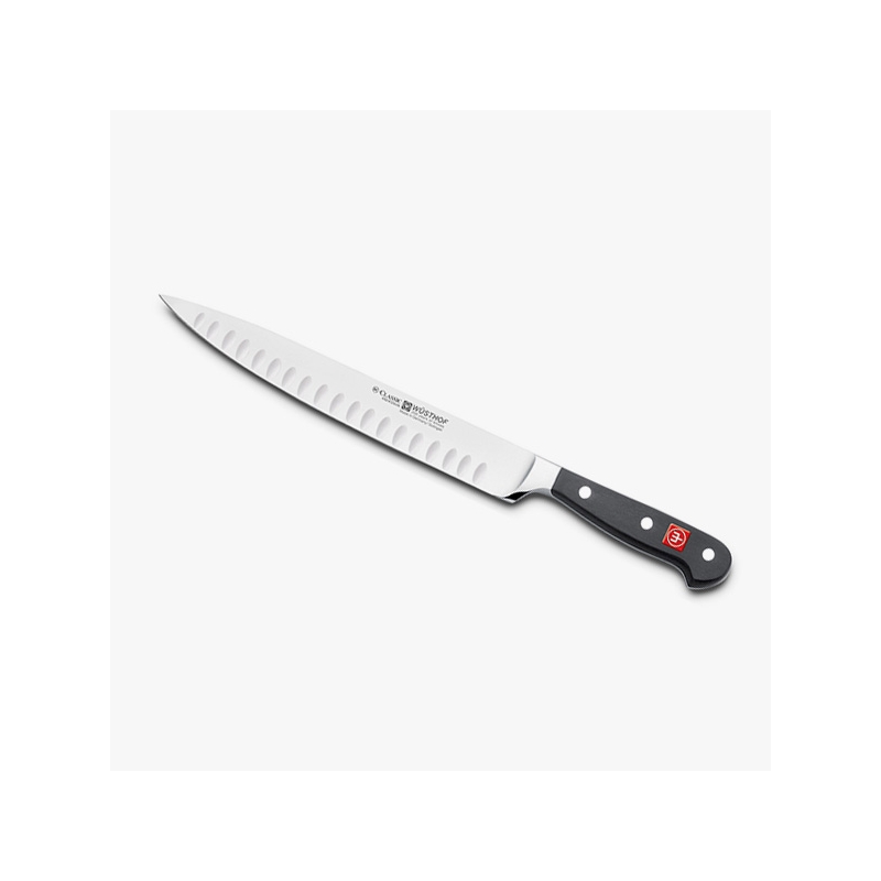 Cuchillo Wüsthof Classic chef hoja estrecha alveolado 23cm