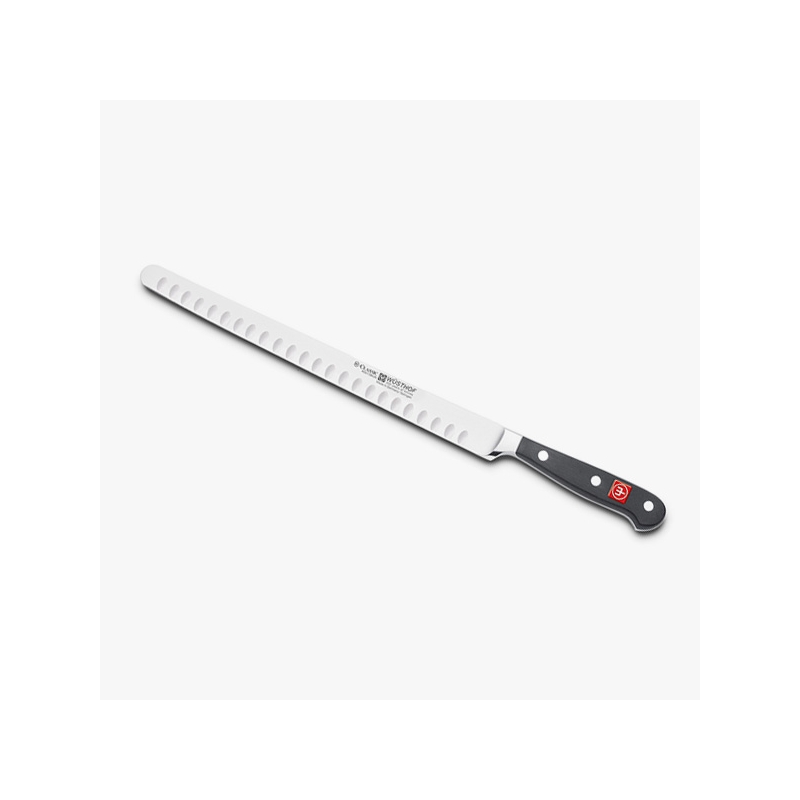 Cuchillo Wüsthof Classic jamón alveoladopara red. 26cm