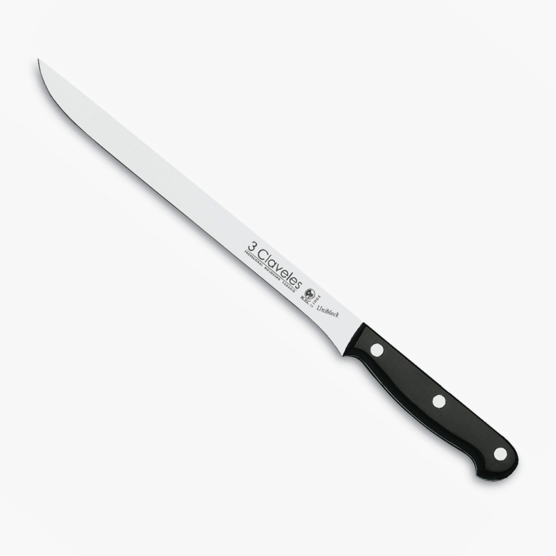 Cuchillo 3 Claveles Jamonero 25 cm - Uniblock