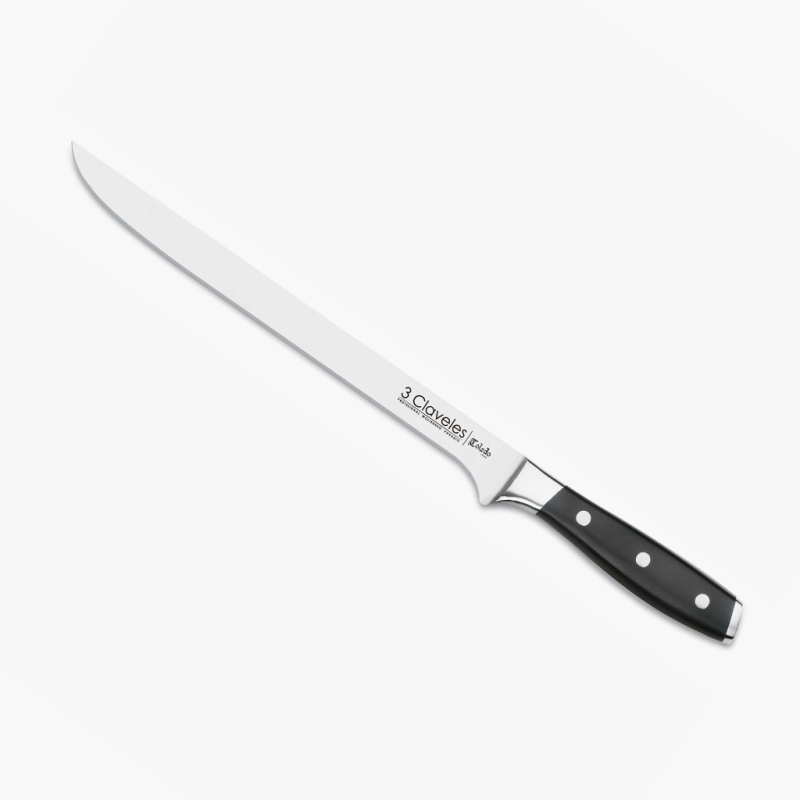 Cuchillo 3 Claveles Jamonero 25 cm - Toledo