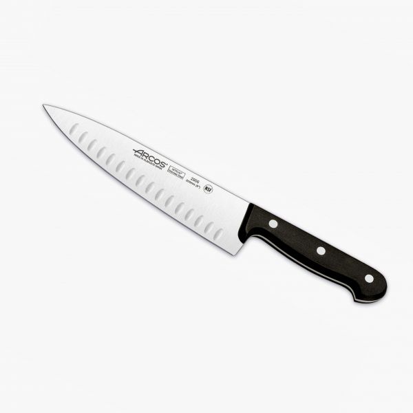 Cuchillo Arcos Cocinero de 20 cm Alveolado - Universal