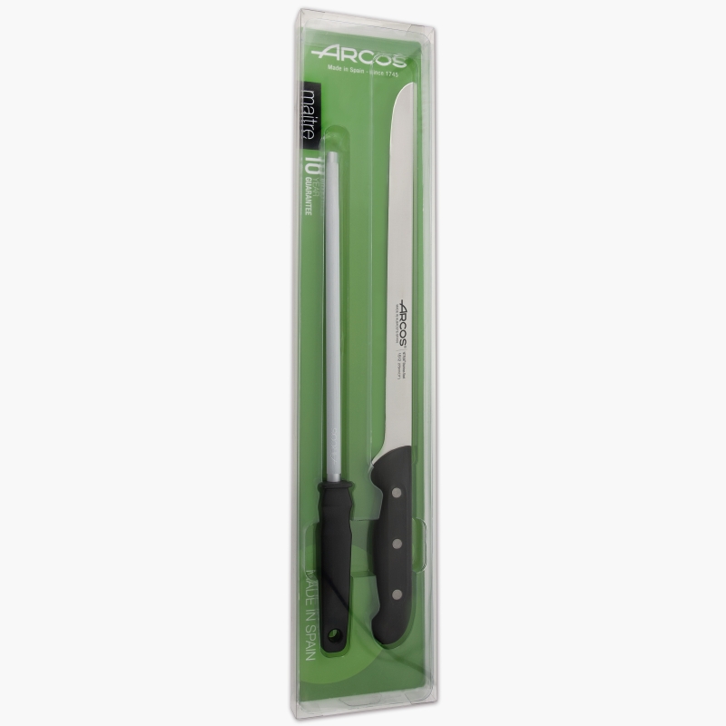 Cuchillo Arcos Set Jamonero de cuchillos de 2 piezas - Maitre