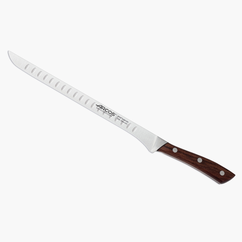 Cuchillo Arcos Jamonero 25 cm Alveolado - Natura
