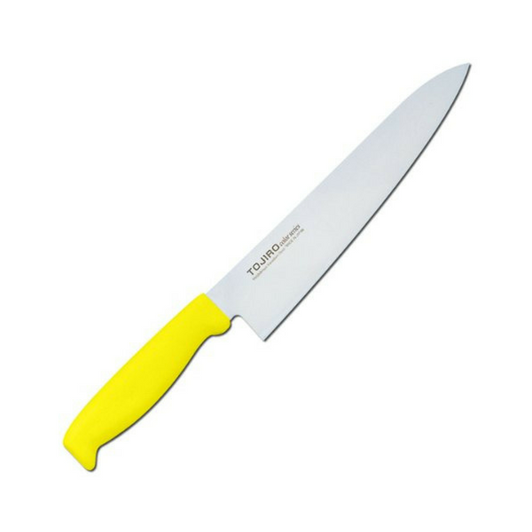 Cuchillo Tojiro F-146Y, Chef, mango amarillo, 210mm