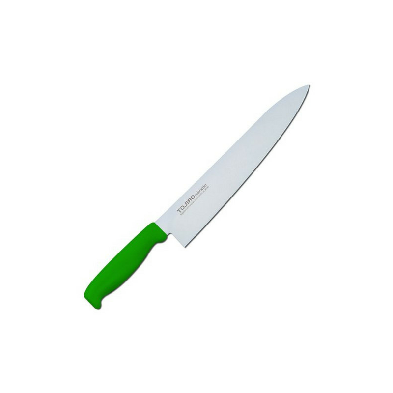Cuchillo Tojiro F-238G, Chef, mango verde, 270mm
