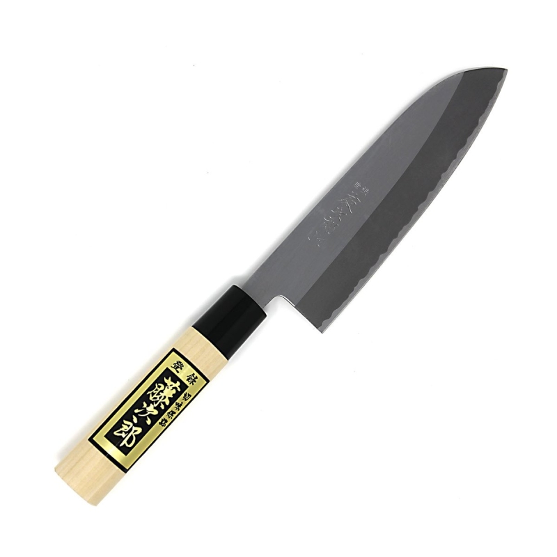 Cuchillo Tojiro F-701A, Santoku, Shirogami, 3 capas, pulido, 165mm