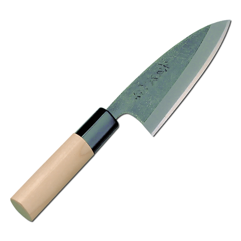 Cuchillo Tojiro F-897, Mini Deba Ligero, Shirogami, 105mm (para diestros)