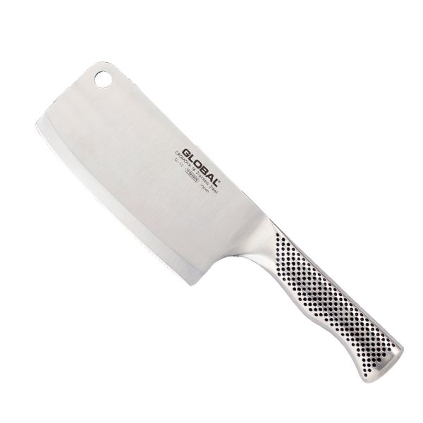 Cuchillo Global G-12, Hacha para picar carne, 440gr, 16 cm