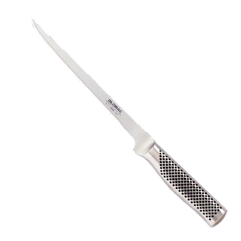 Cuchillo Global G-41, Fileteador sueco, 21 cm