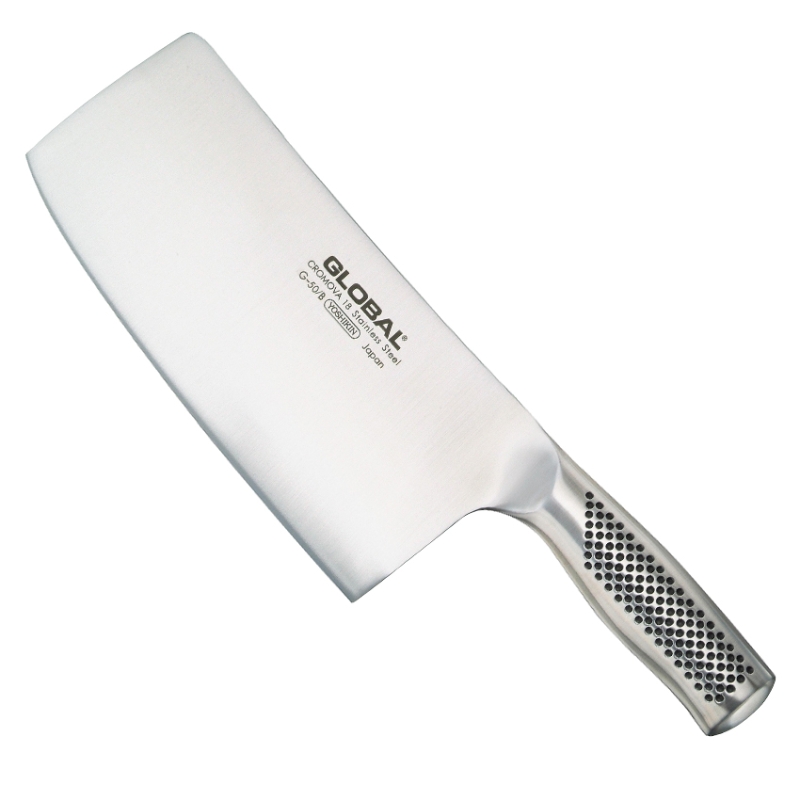 Cuchillo Global G-50/B, Macheta china 4,0 mm, 20 cm, 580g
