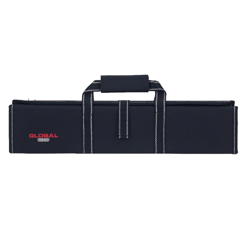 G-667/11, Estuche rígido cierre cremaliera y velcro, 11 bolsillos