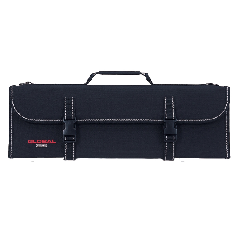 G-667/16, Estuche rígido cierre cremallera, bandolera, 16 bolsillos