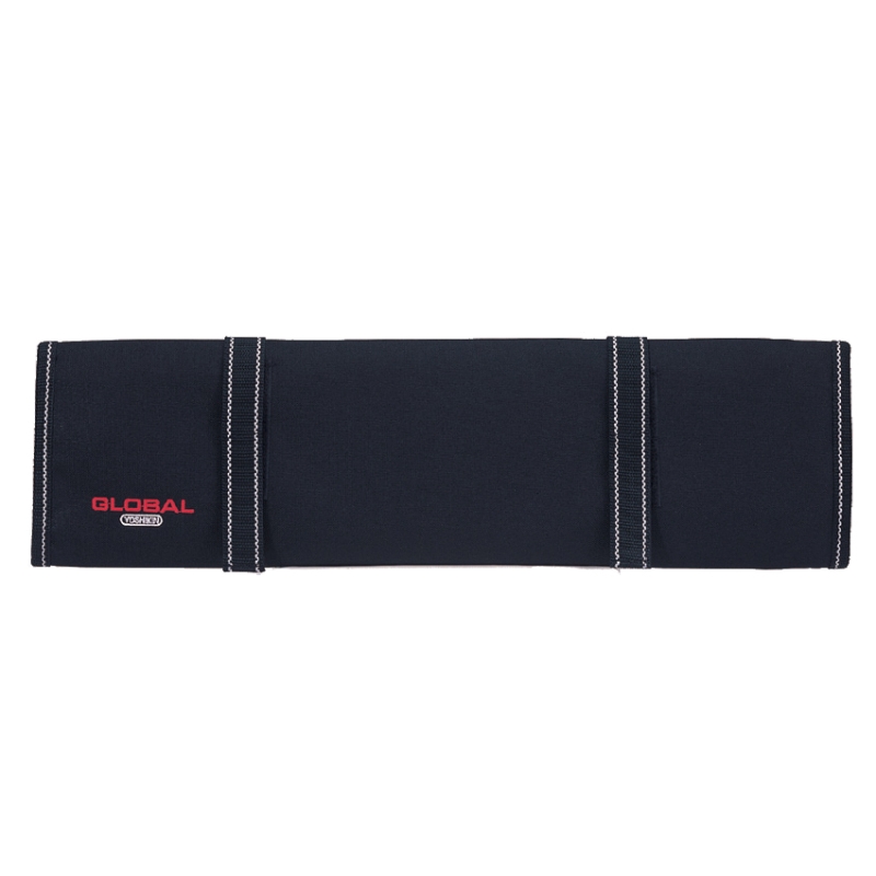 G-668/10, Estuche enrollable cierre cremallera y velcro, 10 bolsillos