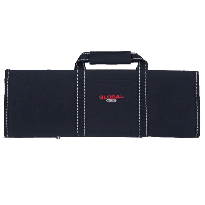 G-668/16, Estuche enrollable con asa y cierre cremallera, 16 bolsillos