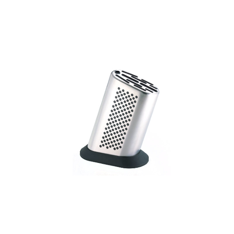 G-8311D, Soporte inox para 11 piezas, diseño puntos negros