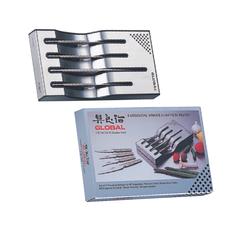 G-88/1523, Set de 4 cuchillos (GSF-15, 16, 17 y 22) con soporte bandeja