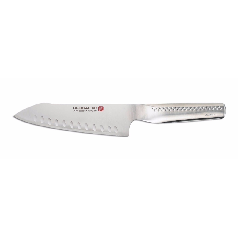 Cuchillo Global GN-006, Oriental Vegetales Alveolado, 18 cm