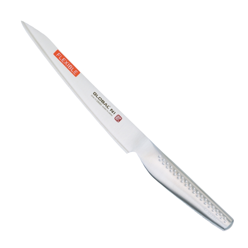 Cuchillo Global GNM-12, Fileteador oriental flexible, 18 cm