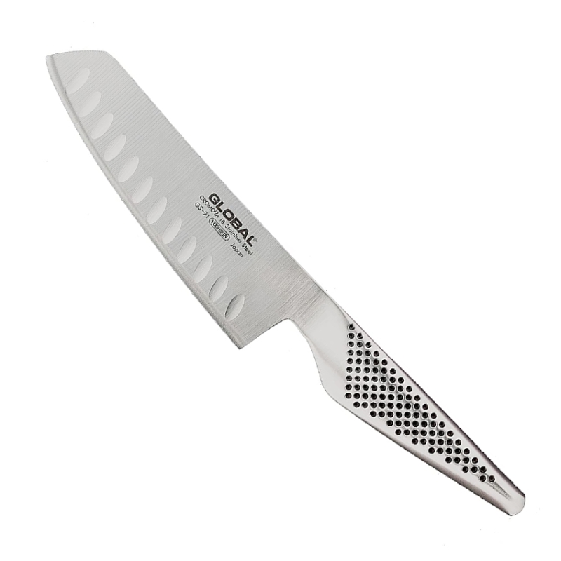 Cuchillo Global GS-91, Vegetales alveolado, 14 cm