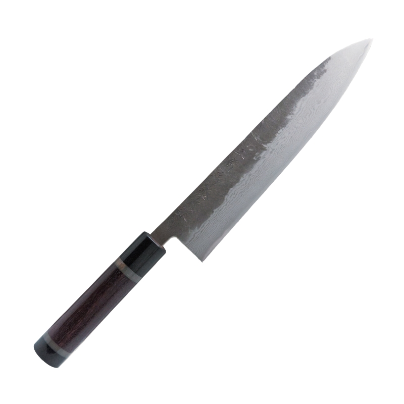 Cuchillo Tojiro J6/CH240-V63R, Chef, hecho a mano, 63 capas, 240mm