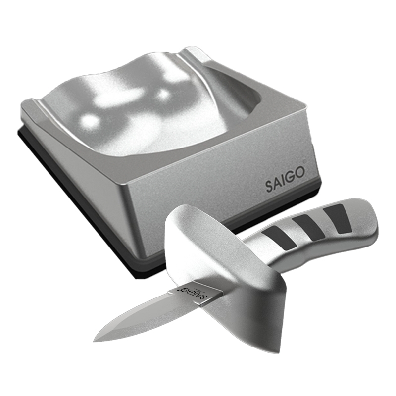 Cuchillo Saigo S-O3, Set abridor de ostras S-O1 Base abridor de ostras S-O2