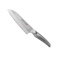 Cuchillo Global SAI-M03, Santoku, Hammer Finish, 13'5 cm