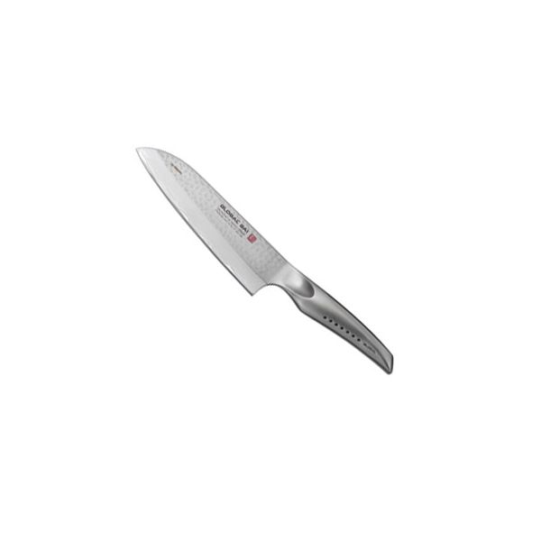 Cuchillo Global SAI-M03, Santoku, Hammer Finish, 13'5 cm
