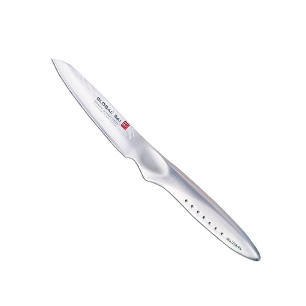 Cuchillo Global SAI-S01R, Pelador, Hammer Finish, 9 cm